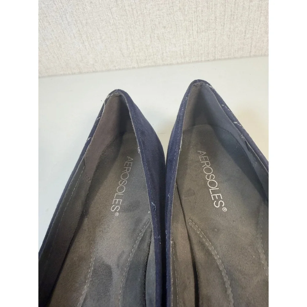 Aerosoles suede ballet flats‎ Women size 10M blue
